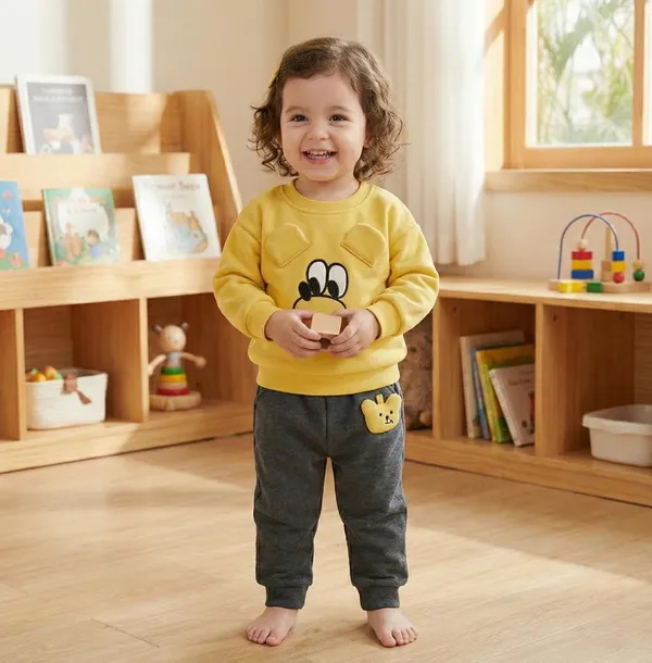 Fleece_Tracksuit_Set_For_Baby_Boys_And_Girls_Winter_Sweatshirt_Top_And_Sweatpants_Outfit