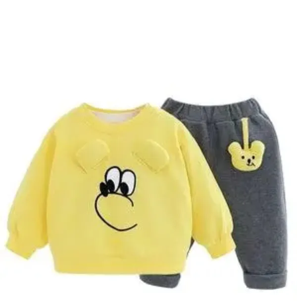Fleece_Tracksuit_Set_For_Baby_Boys_And_Girls_Winter_Sweatshirt_Top_And_Sweatpants_Outfit