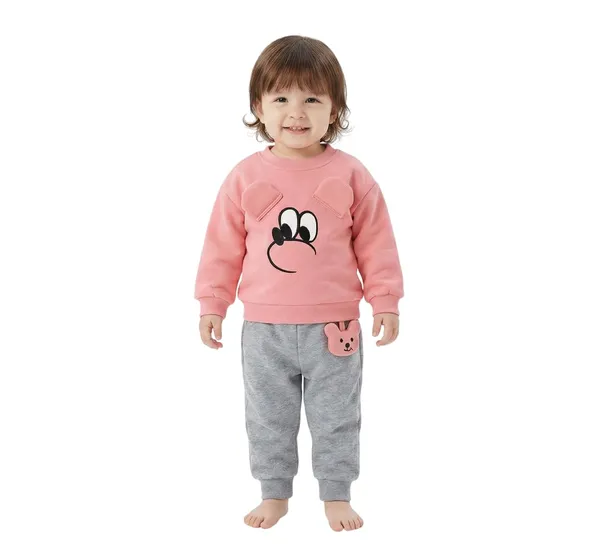 Fleece_Tracksuit_Set_For_Baby_Boys_And_Girls_Winter_Sweatshirt_Top_And_Sweatpants_Outfit