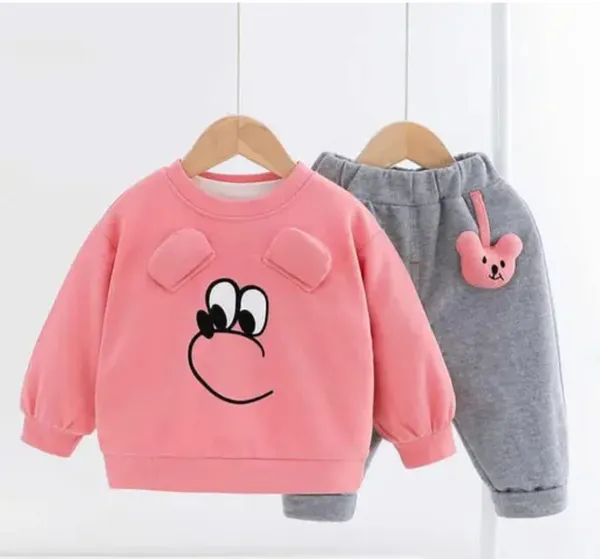 Fleece_Tracksuit_Set_For_Baby_Boys_And_Girls_Winter_Sweatshirt_Top_And_Sweatpants_Outfit