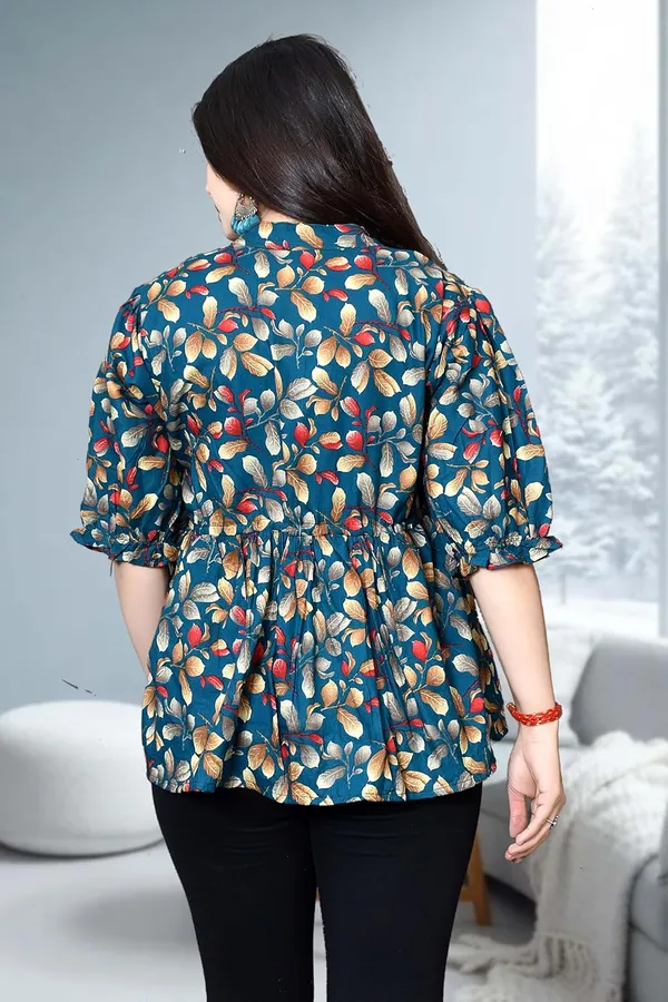 Poly_Rayon_Printed_Alia_Cut_Peplum_Top_Fabric_Cotton_Top_For_Office_Women_S_Tunics_Short_Kurti_Women_Regular_Fit