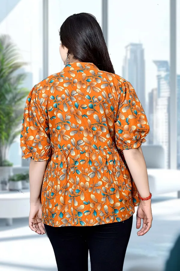 Poly_Rayon_Printed_Alia_Cut_Peplum_Top_Fabric_Cotton_Top_For_Office_Women_S_Tunics_Short_Kurti_Women_Regular_Fit