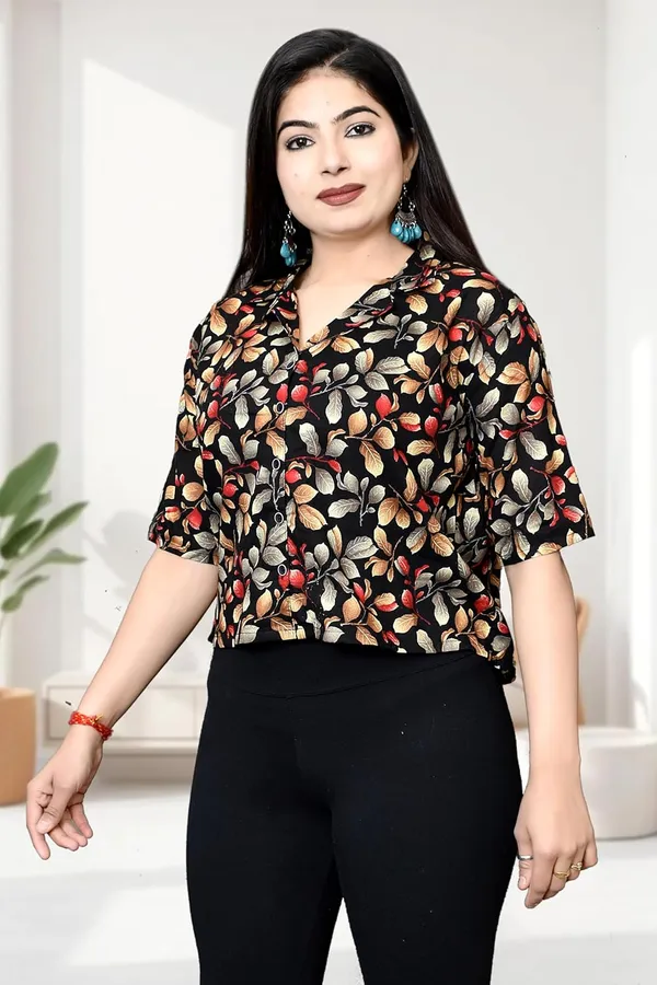Poly_Rayon_Printed_Alia_Cut_Peplum_Top_Fabric_Cotton_Top_For_Office_Women_S_Tunics_Short_Kurti_Women_Regular_Fit