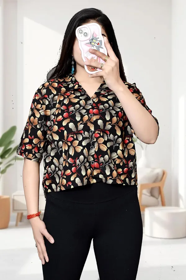 Poly_Rayon_Printed_Alia_Cut_Peplum_Top_Fabric_Cotton_Top_For_Office_Women_S_Tunics_Short_Kurti_Women_Regular_Fit