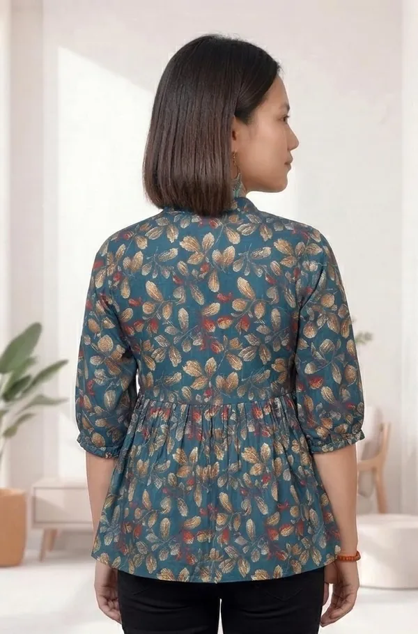Poly_Rayon_Printed_Alia_Cut_Peplum_Top_Top_For_Office_Women_S_Tunics_Short_Kurti_Women_Regular_Fit
