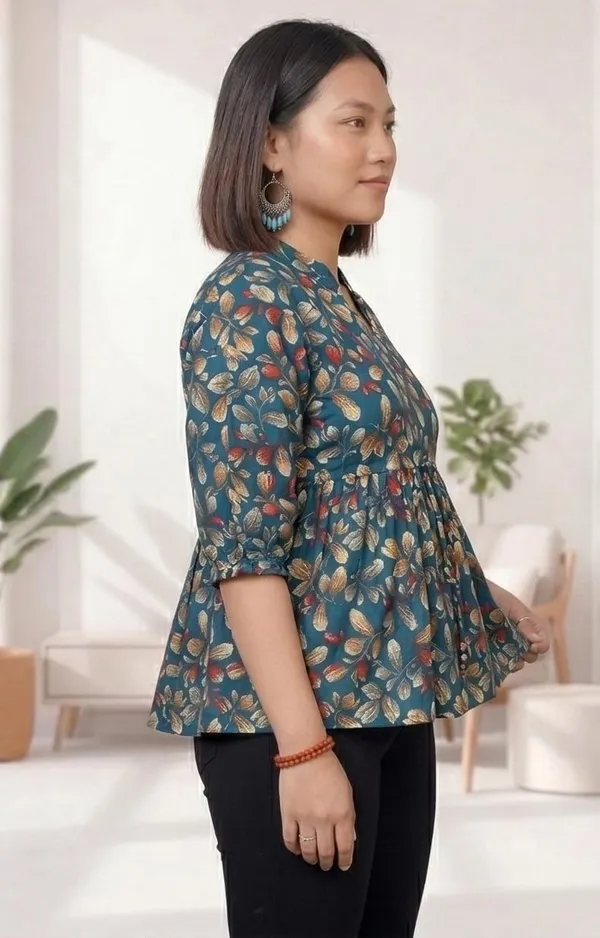 Poly_Rayon_Printed_Alia_Cut_Peplum_Top_Top_For_Office_Women_S_Tunics_Short_Kurti_Women_Regular_Fit