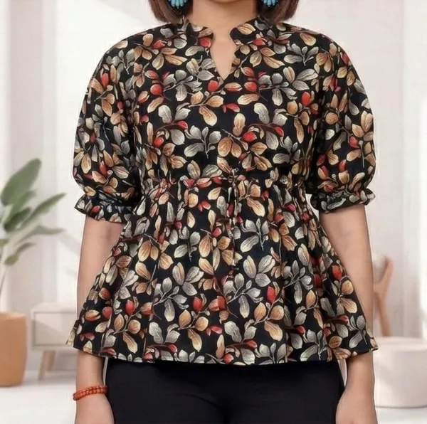 Poly_Rayon_Printed_Alia_Cut_Peplum_Top_Top_For_Office_Women_S_Tunics_Short_Kurti_Women_Regular_Fit