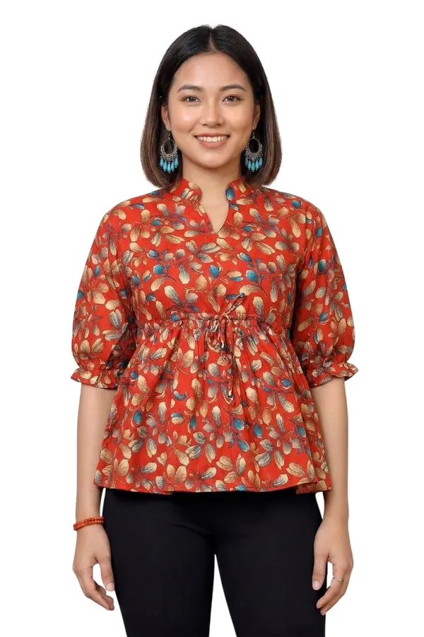 Poly_Rayon_Printed_Alia_Cut_Peplum_Top_Top_For_Office_Women_S_Tunics_Short_Kurti_Women_Regular_Fit