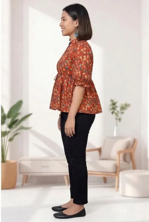 Poly_Rayon_Printed_Alia_Cut_Peplum_Top_Top_For_Office_Women_S_Tunics_Short_Kurti_Women_Regular_Fit