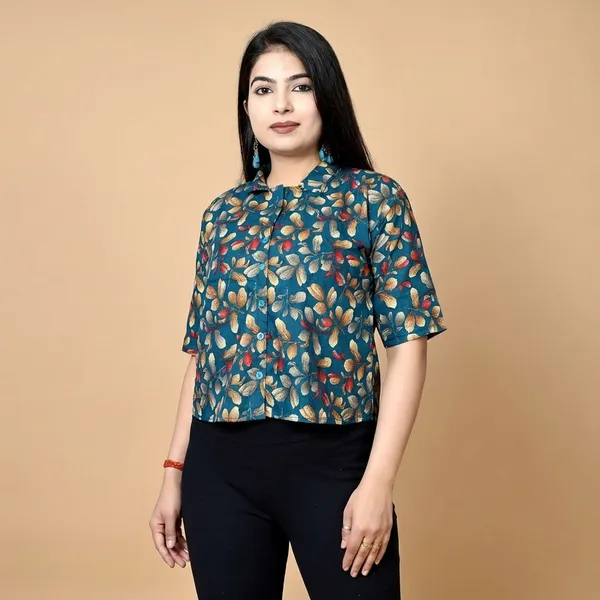 Poly_Rayon_Printed_Alia_Cut_Peplum_Top_Fabric_Cotton_Top_For_Office_Women_S_Tunics_Short_Kurti_Women_Regular_Fit