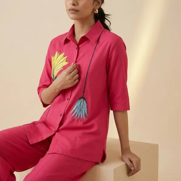 Women_S_Shirt_And_Pant_Co_Ords_Set_Casual_Wear_N_Alpha_Xl_Pink