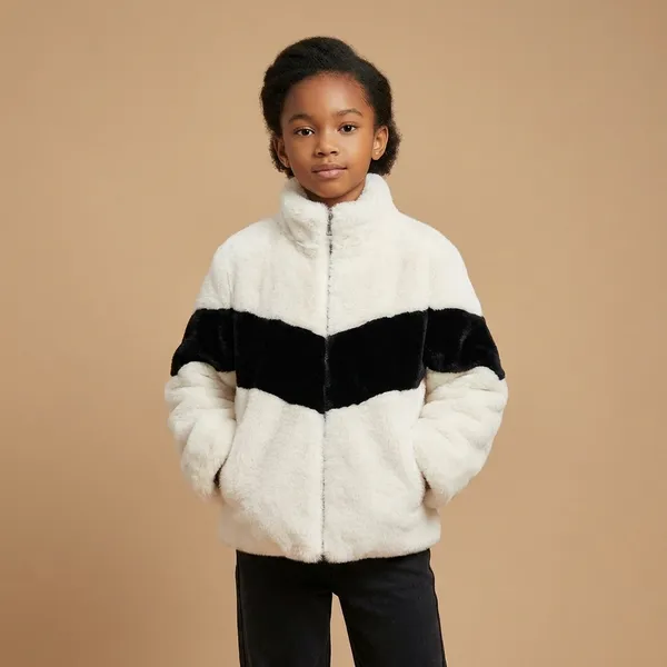 Qadri_Fashion_Women_S_Fleece_Winter_Contrast_Jacket_Wool_Zip_Up_Soft_Fluffy_Cold_Weather_Outerwear_Black