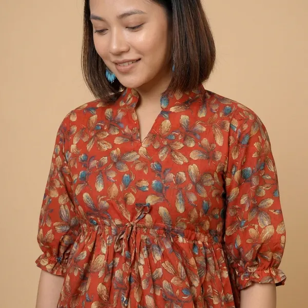 Poly_Rayon_Printed_Alia_Cut_Peplum_Top_Top_For_Office_Women_S_Tunics_Short_Kurti_Women_Regular_Fit