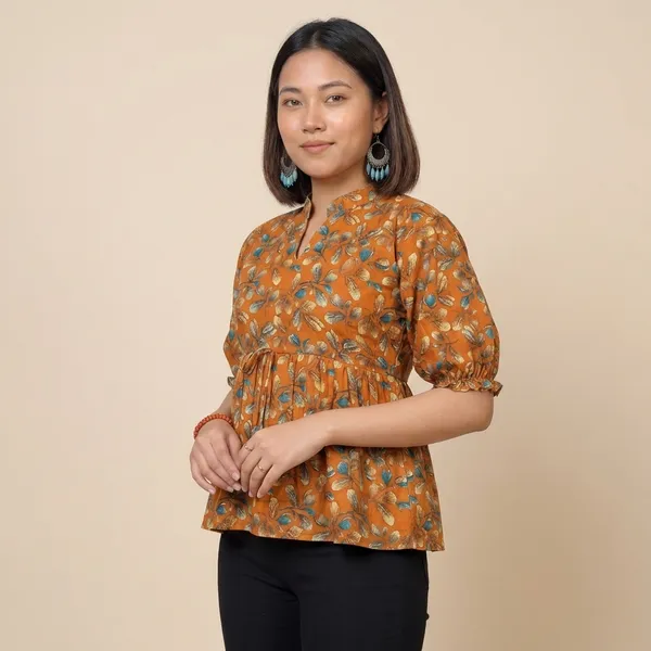 Poly_Rayon_Printed_Alia_Cut_Peplum_Top_Top_For_Office_Women_S_Tunics_Short_Kurti_Women_Regular_Fit