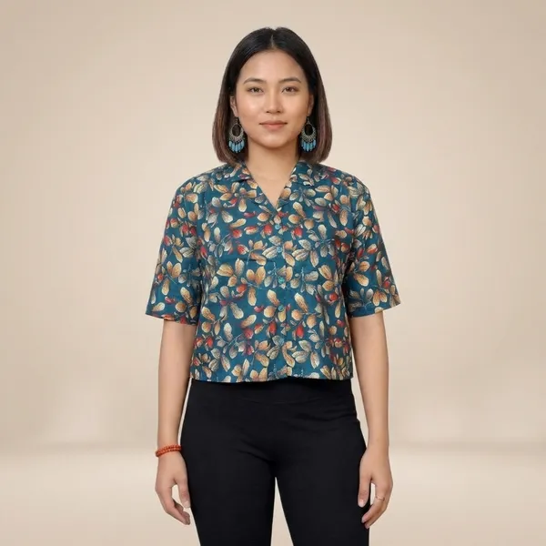 Poly_Rayon_Printed_Alia_Cut_Peplum_Top_Top_For_Office_Women_S_Tunics_Short_Kurti_Women_Regular_Fit
