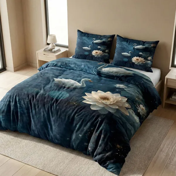 5_Piece_King_Size_Bedsheet_Combo_Pack_–_100%_Pure_Cotton_&_Premium_Glace_Cotton_Blend_Bedsheets_with_2_Pillow_Covers_Each