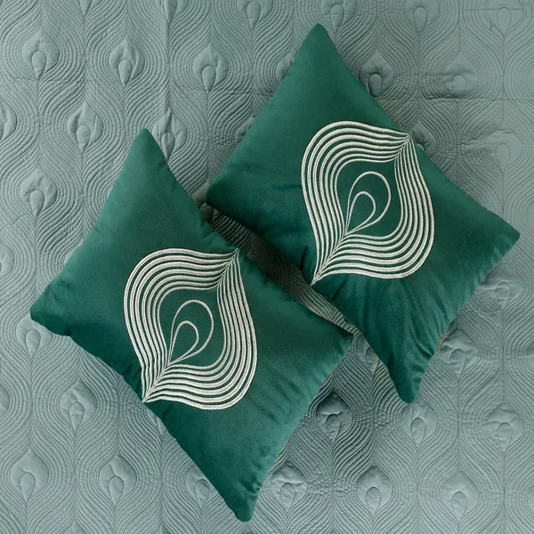 Green_Premium_Cotton_King_Size_Comforter_Set