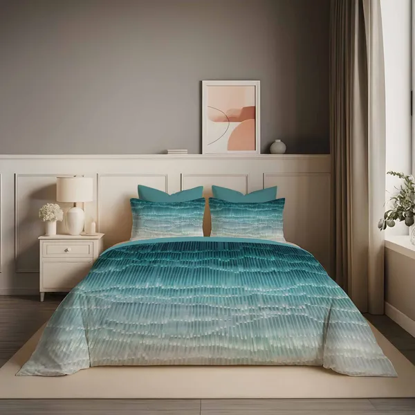 Sea_Blue_Premium_Cotton_King_Size_Bed_Sheet_With_Pillow_Cover