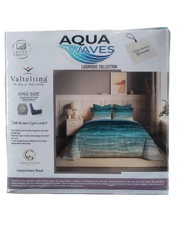 Sea_Blue_Premium_Cotton_King_Size_Bed_Sheet_With_Pillow_Cover