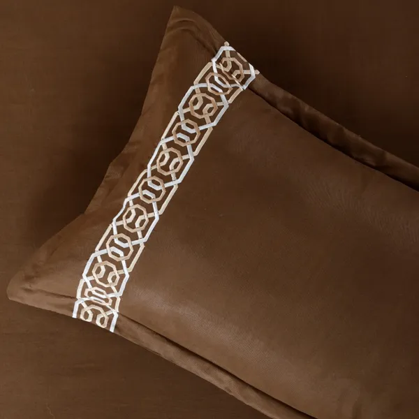 Brown_Marigold_Bedding_5_Pcs_Set_King_Size