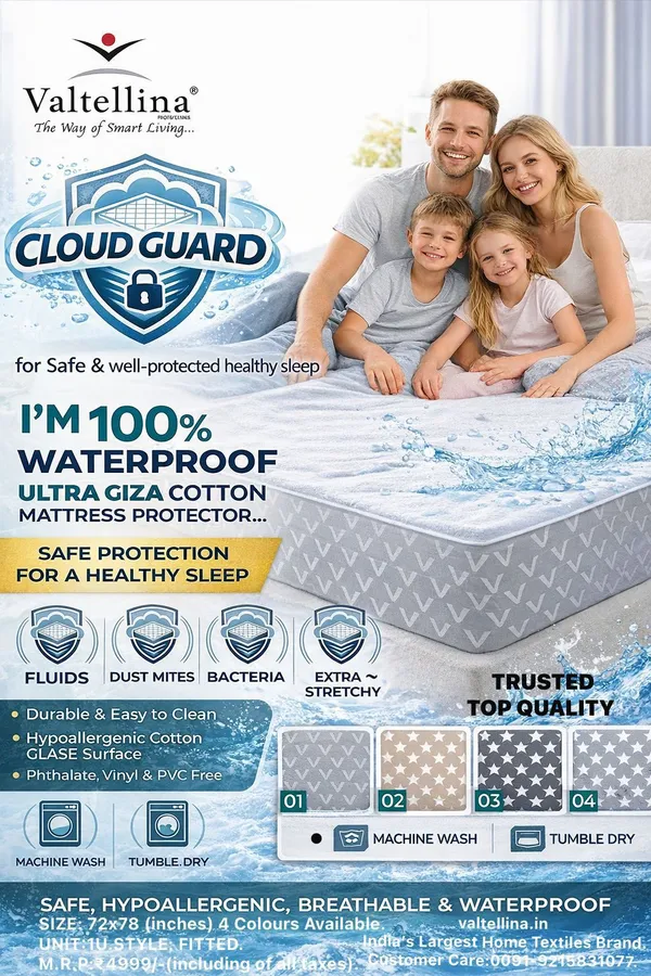 Medium_Grey_Double_Bed_Mattress_Protector_Or_Mattress_Cover_–_72_X_76_Inch
