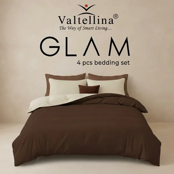 Brown_Luxury_4_Pcs_Bedding_Set_–_Print_Quilted_King_Size