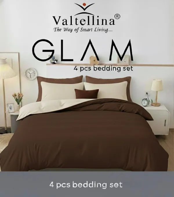 Brown_Luxury_4_Pcs_Bedding_Set_–_Print_Quilted_King_Size
