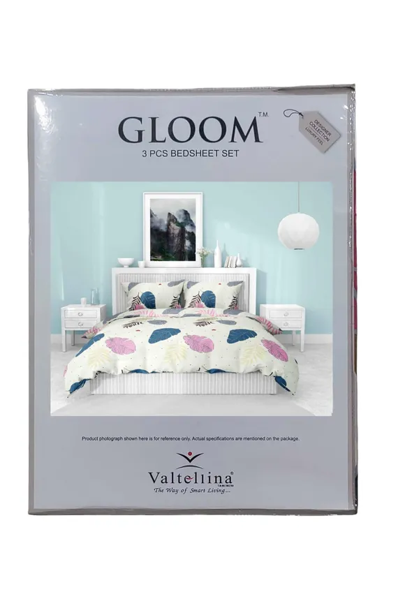 White_Pink_Wholesaleindia_Premium_Cotton_Double_Bedsheet_Set_With_Elegant_Design_(1_Bedsheet_+_2_Pillow_Covers)