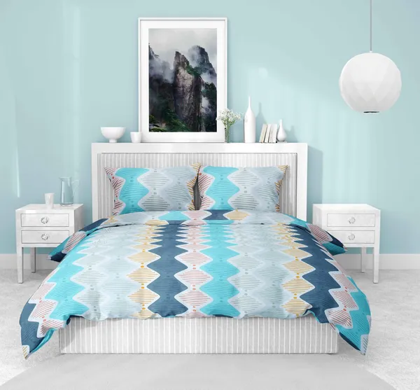 Blue_Sky_Blue_Wholesaleindia_Premium_Cotton_Double_Bedsheet_Set_With_Elegant_Design_(1_Bedsheet_+_2_Pillow_Covers)