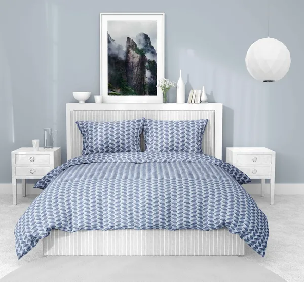 Blue_White_Wholesaleindia_Premium_Cotton_Double_Bedsheet_Set_With_Elegant_Design_(1_Bedsheet_+_2_Pillow_Covers)