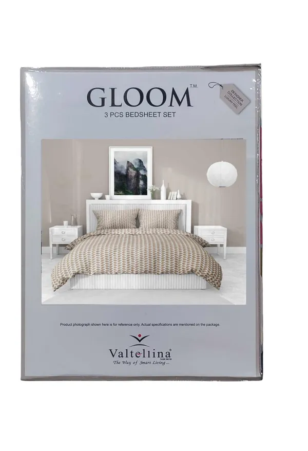 White_Brown_Wholesaleindia_Premium_Cotton_Double_Bedsheet_Set_With_Elegant_Design_(1_Bedsheet_+_2_Pillow_Covers)