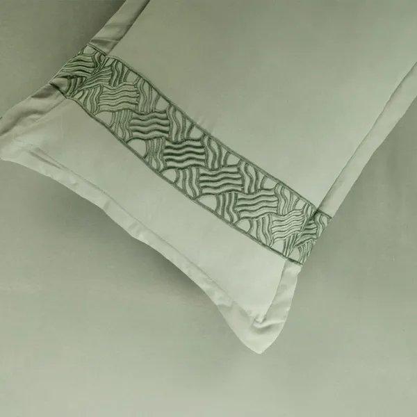 Light_Green_Marigold_Bedding_5_Pcs_Set_King_Size