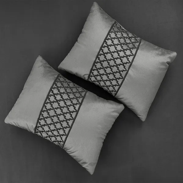Grey_Marigold_Bedding_5_Pcs_Set_King_Size