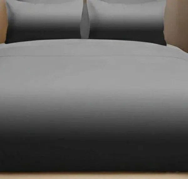 Grey_And_Black_King_Size_Elastic_Fitted_Bedsheet_Set_With_Pillow_Covers