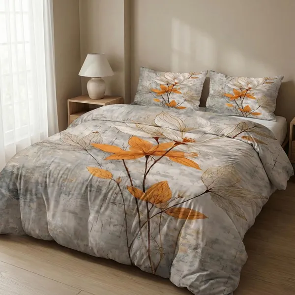 King_Size_Bedsheet–_100%_Pure_Premium_Glace_Cotton_Blend_Bedsheets_with_2_Pillow_Covers_Each