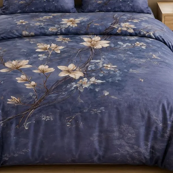 King_Size_Bedsheet–_100%_Pure_Premium_Glace_Cotton_Blend_Bedsheets_with_2_Pillow_Covers_Each