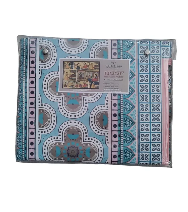 Sea_Blue_Premium_Cotton_King_Size_Bed_Sheet_With_Pillow_Cover