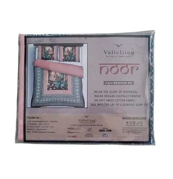 Sea_Blue_Premium_Cotton_King_Size_Bed_Sheet_With_Pillow_Cover