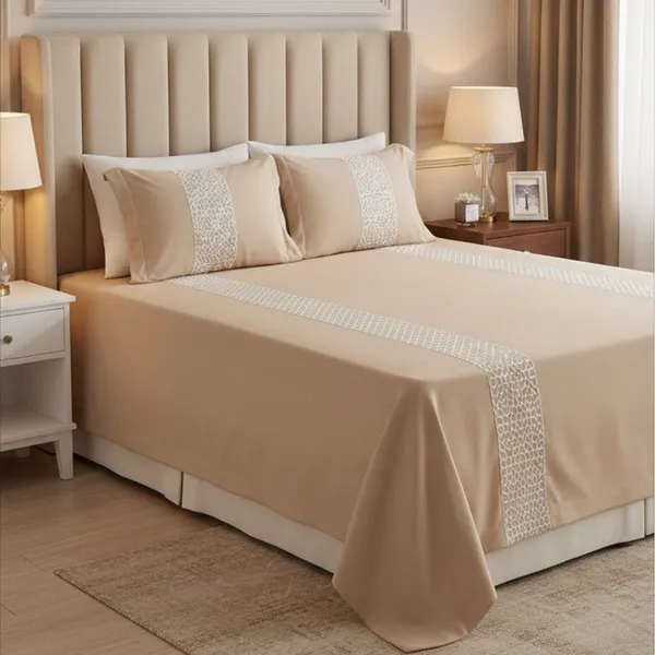 Orange_Marigold_Bedding_5_Pcs_Set_King_Size