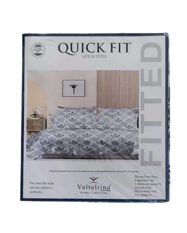 Grey_White_Premium_Cotton_Double_Bed_Bed_Sheet_With_Pillow_Cover
