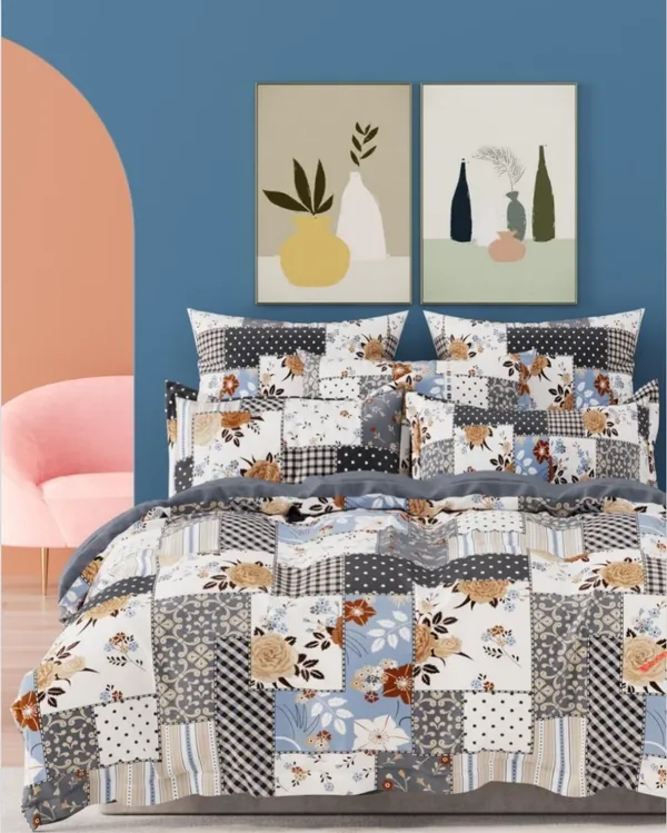 Multicolor_Premium_Cotton_Double_Bed_Bed_Sheet_With_Pillow_Cover