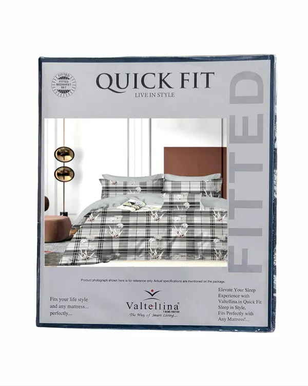Grey_White_Premium_Cotton_Double_Bed_Bed_Sheet_With_Pillow_Cover
