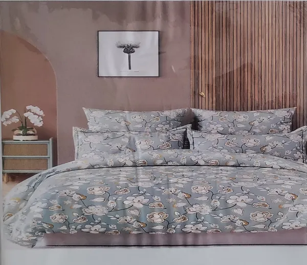 Grey_White_Premium_Cotton_Double_Bed_Bed_Sheet_With_Pillow_Cover