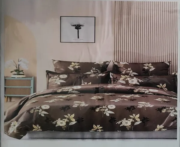 Brown_Premium_Cotton_Double_Bed_Bed_Sheet_With_Pillow_Cover