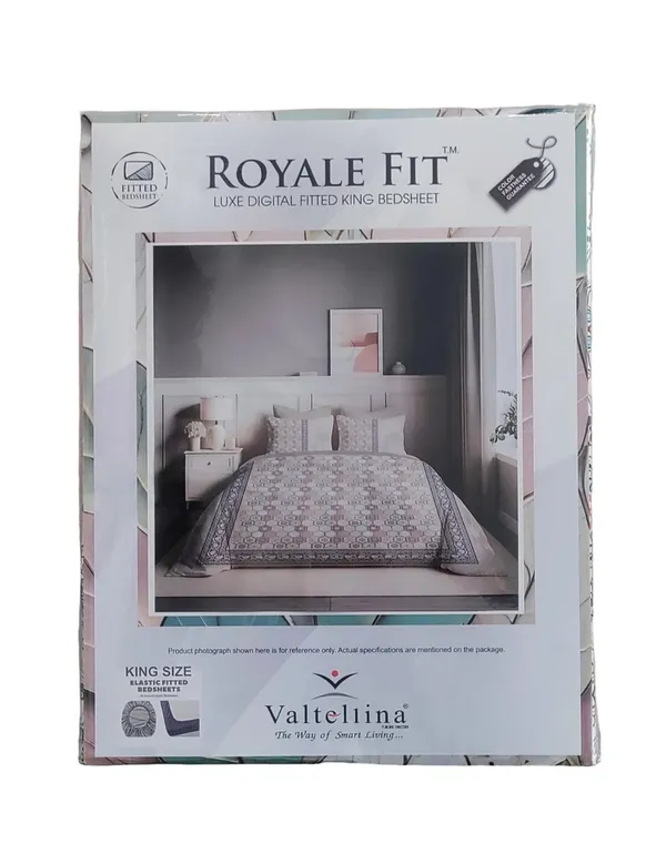 Multicolour_Premium_Cotton_King_Size_Bed_Sheet_With_Pillow_Cover
