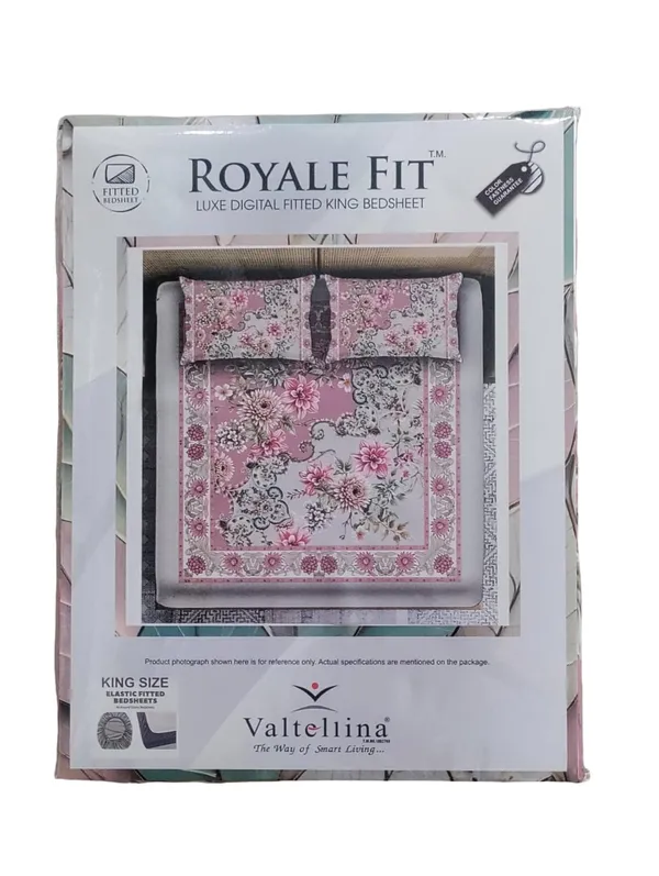 Multicolour_Premium_Cotton_King_Size_Bed_Sheet_With_Pillow_Cover
