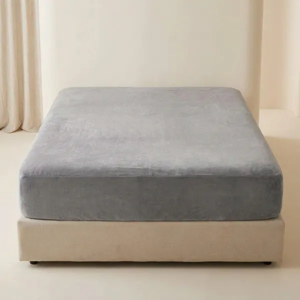 Grey_Double_Bed_Mattress_Protector_Or_Mattress_Cover_–_72_X_76_Inch