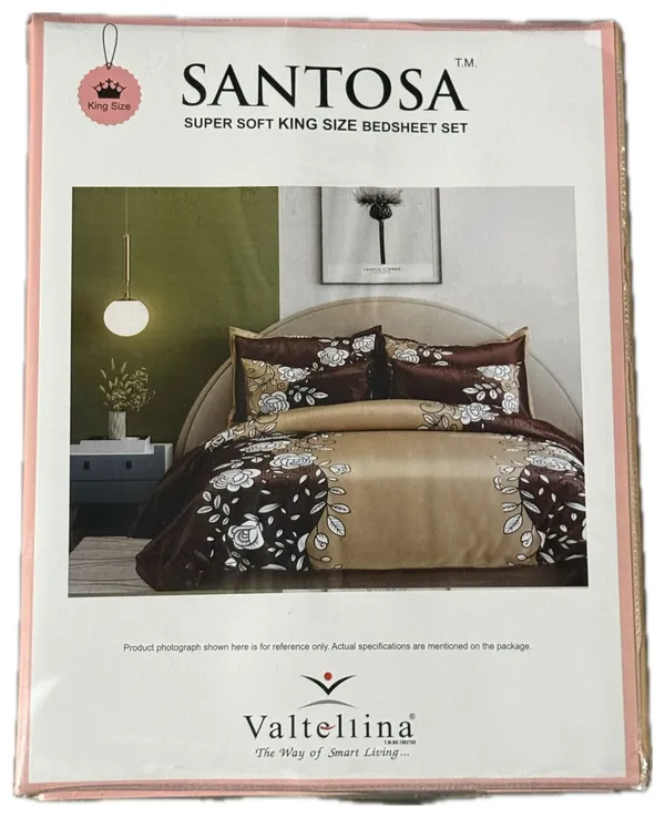 Brown_Santosa_Bedding_3_Pcs_Set_–_King_Size
