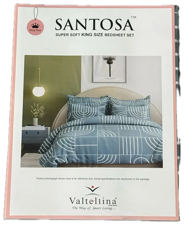 Grey_Santosa_Bedding_3_Pcs_Set_–_King_Size