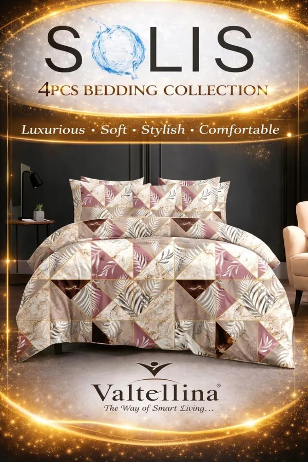 White_Brown_Premium_Cotton_King_Size_Comforter_Set